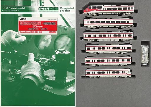 【中古】鉄道模型 名鉄1000/1200系(B編成)6輌 [4109]