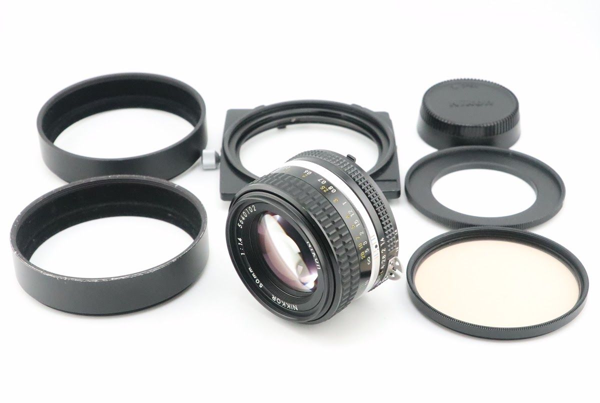 ★美品★ニコン NIKON Ai-S NIKKOR 50mm F1.4★　I0910＃5810