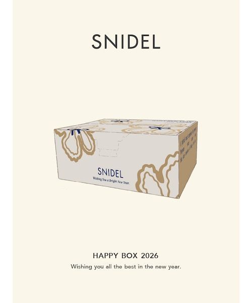SNIDEL HAPPY BOX 2026 新品未使用 SNIDEL スナイデル 2026年 HAPPY BOX 福袋 新品未使用 レディース F