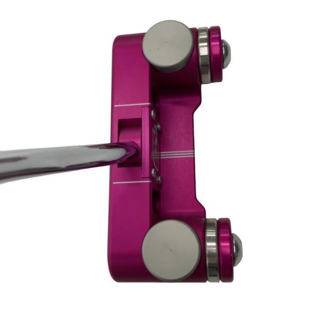 【中古】 Cure Cure RX4J(2016) オフセット(Pink) パター PT スチール (フレックスその他) メンズ 男性用 右利き 右用 Cランク ゴルフクラブ