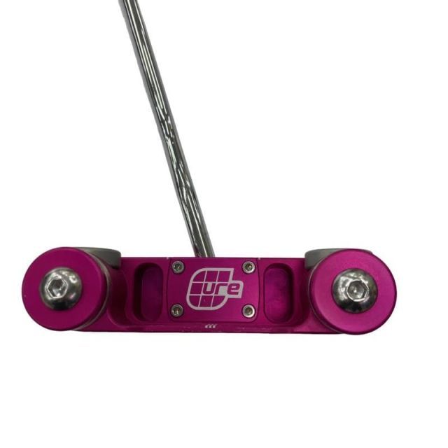 【中古】 Cure Cure RX4J(2016) オフセット(Pink) パター PT スチール (フレックスその他) メンズ 男性用 右利き 右用 Cランク ゴルフクラブ