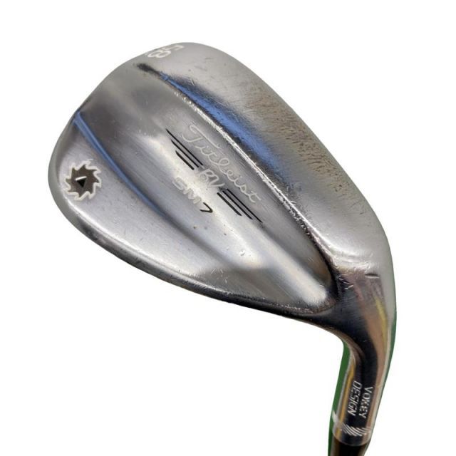 【中古】 タイトリスト VOKEY SPIN MILLED SM7 ツアークロム 58°/14°K ウェッジ WG NS PRO 950GH (フレックスS) メンズ 男性用 右利き 右用 Cランク ゴルフクラブ