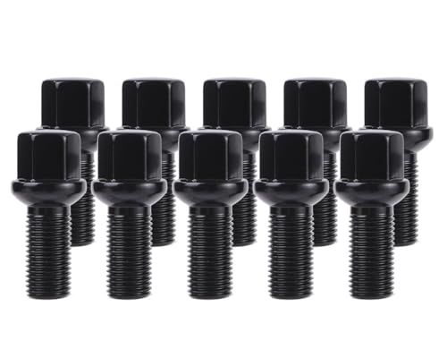 ホイールボルト 【R13 M14 x 1.5】【40mm】 ロングボルト ブラック 10本セットpms e653ba53