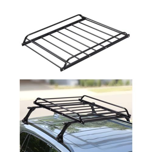 ルーフラック ルーフキャリア 【耐荷重75kg】 カーゴラックのみ 乗用車 汎用 カーキャリア 普通車 軽自動車 ジムニー SUV キャンプpms 1ec0135a