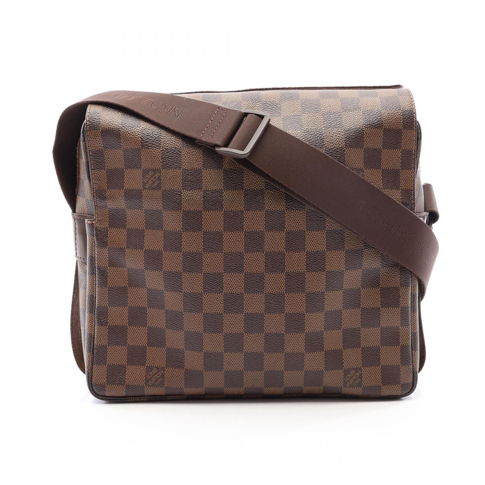 ルイ・ヴィトン LOUIS VUITTON ショルダーバッグ ナヴィグリオ ダミエエベヌ N45255 PVCコーティングキャンバス レザー ナヴィグリオ ユニセックス Used B