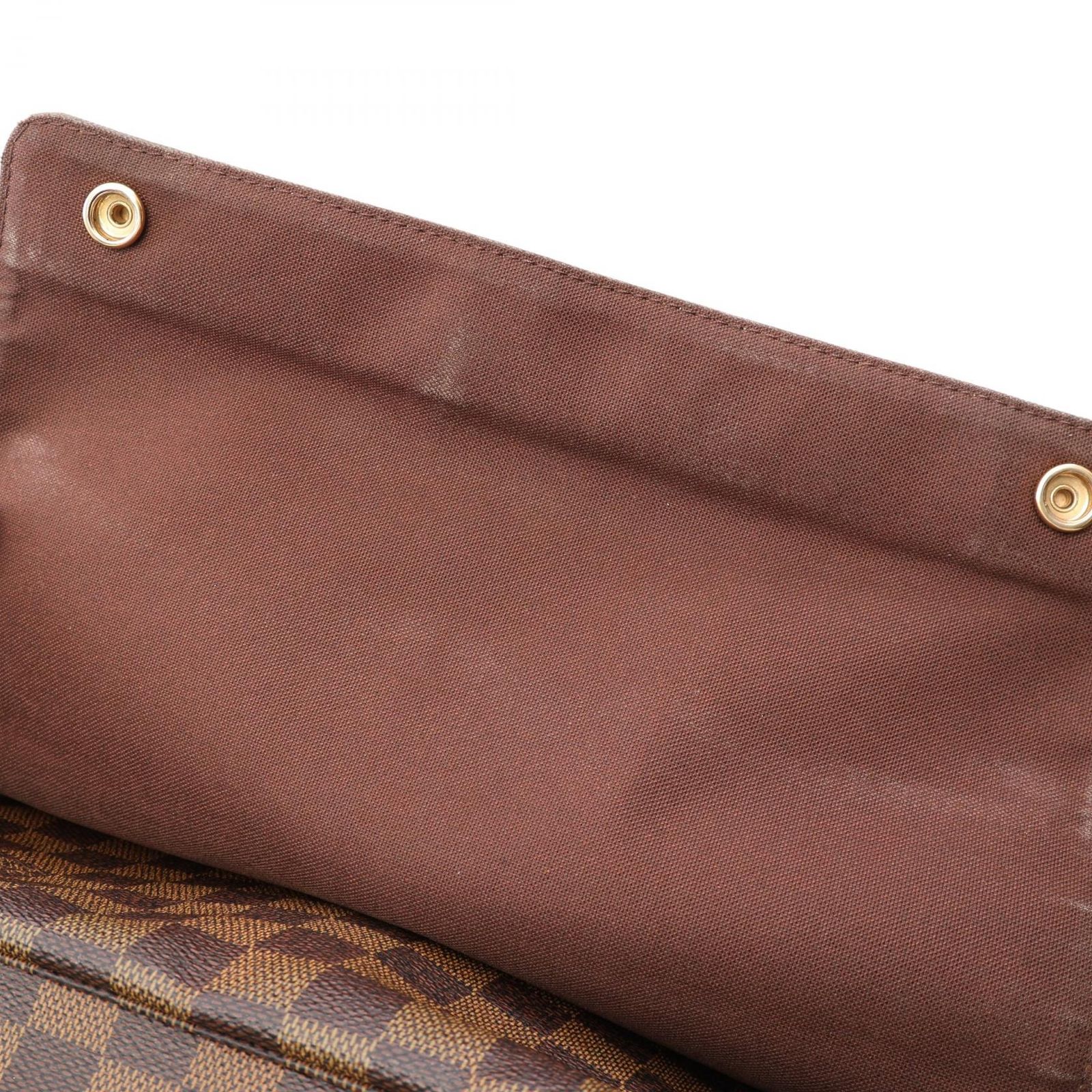 ルイ・ヴィトン LOUIS VUITTON ショルダーバッグ ナヴィグリオ ダミエエベヌ N45255 PVCコーティングキャンバス レザー ナヴィグリオ ユニセックス Used B