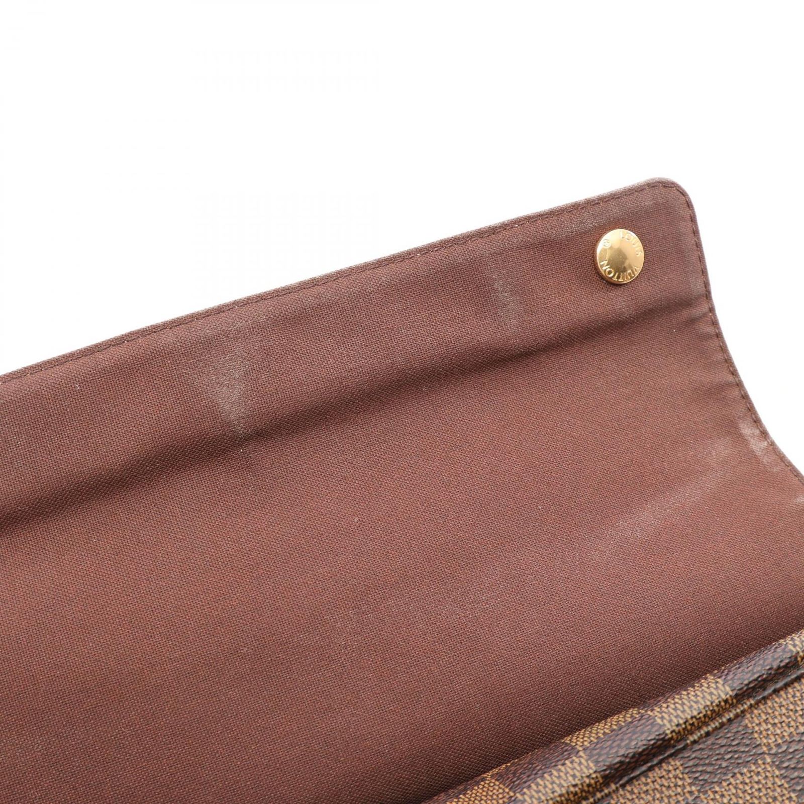 ルイ・ヴィトン LOUIS VUITTON ショルダーバッグ ナヴィグリオ ダミエエベヌ N45255 PVCコーティングキャンバス レザー ナヴィグリオ ユニセックス Used B