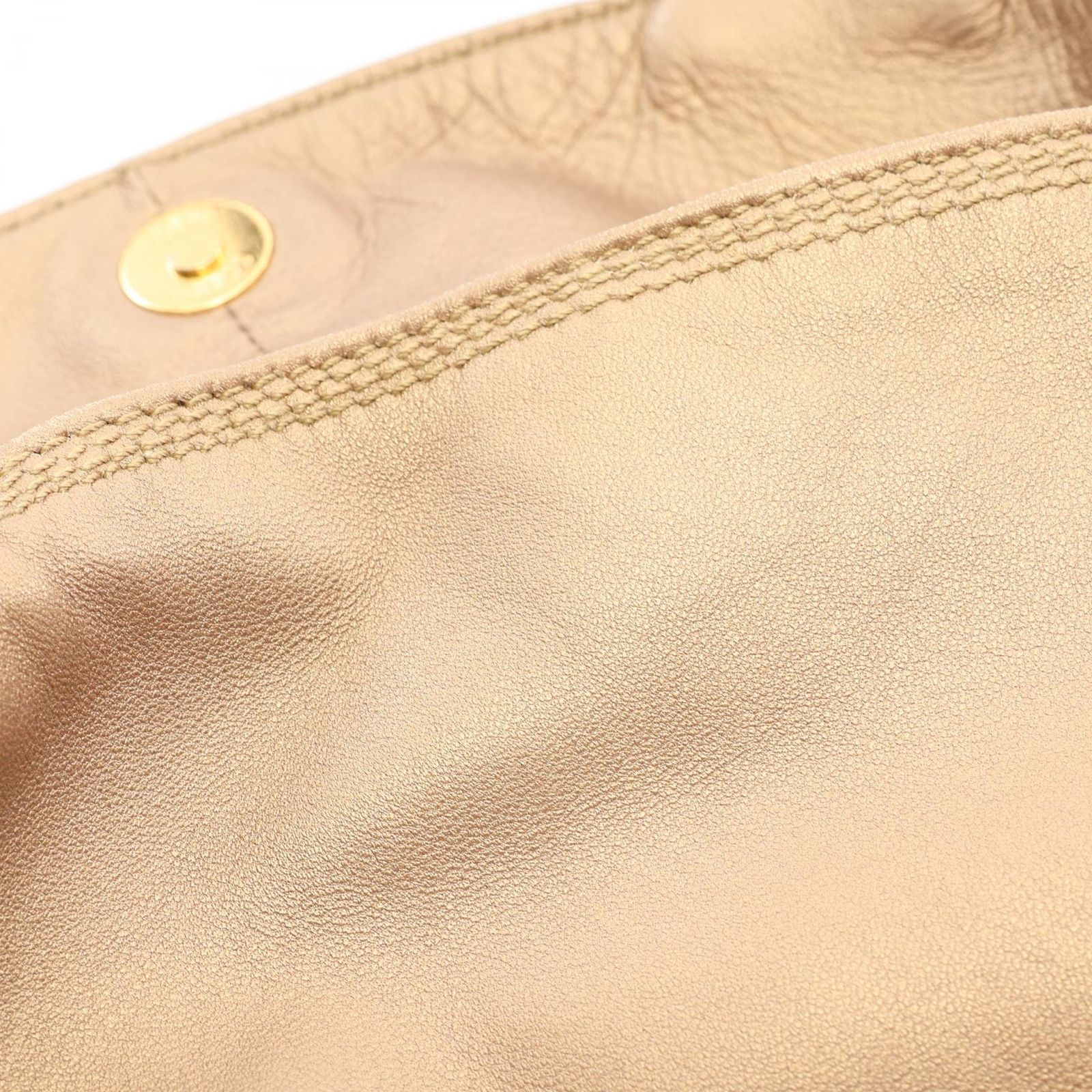 ロエベ LOEWE ハンドバッグ ナッパアイレ ゴールド レザー ナッパアイレ ミディアム レディース Used B