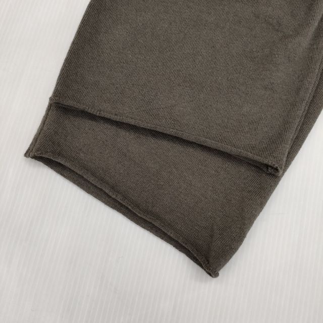evam eva リネンパンツ 定価26400円 E251K121 ニット パンツ グレー
