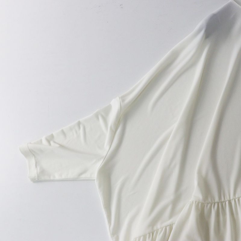 ビアズリー BEARDSLEY トロミジャージービッグTee F｜オフホワイト