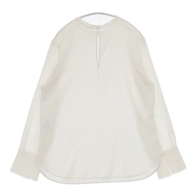 IENA TA/PL ノーカラーブラウス 定価15400円 ブラウス シャツ 24SS 