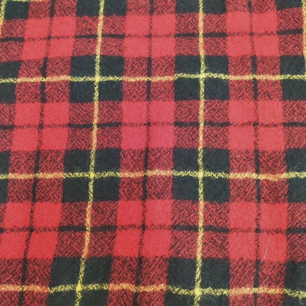 R&D.M.Co- WOOLTARTAN CHECK BLANKET ウールタータンチェック