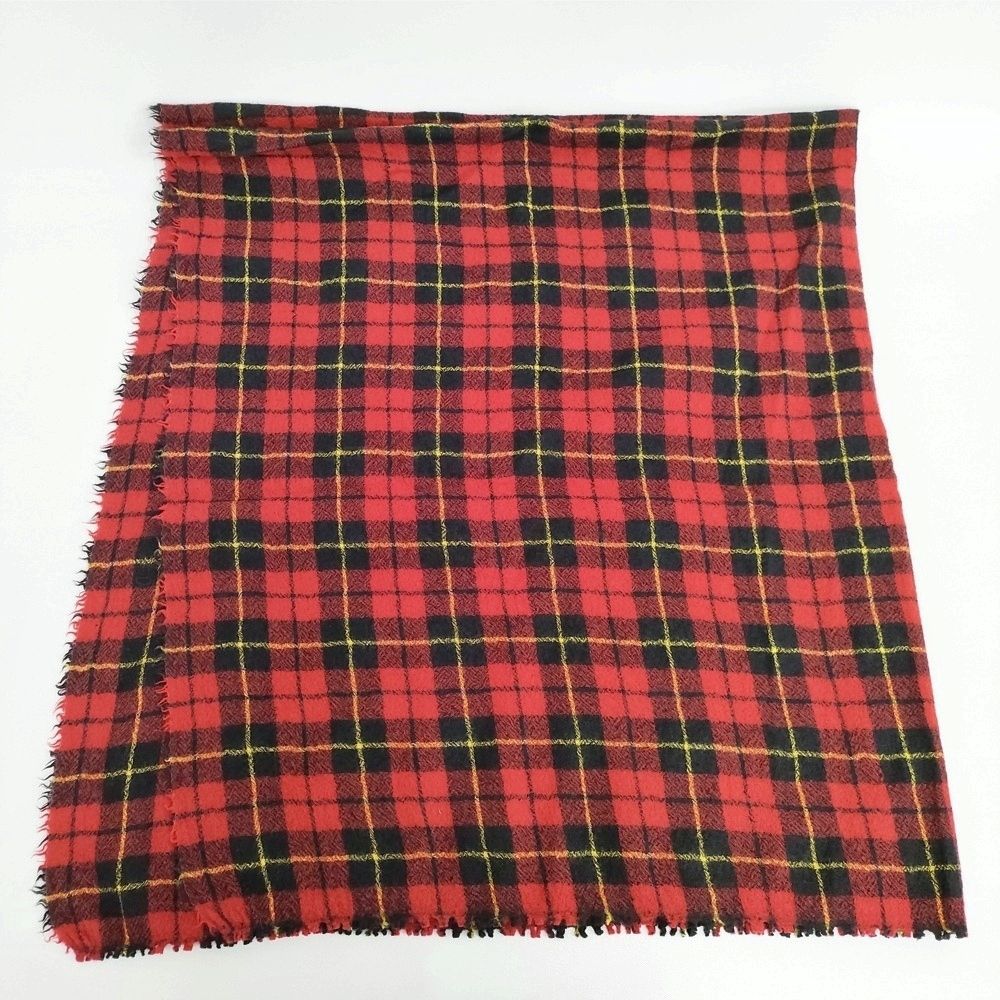 R&D.M.Co- オールドマンズテーラー　タータンチェック　ブランケット R&D.M.Co- WOOLTARTAN CHECK BLANKET ウールタータンチェック