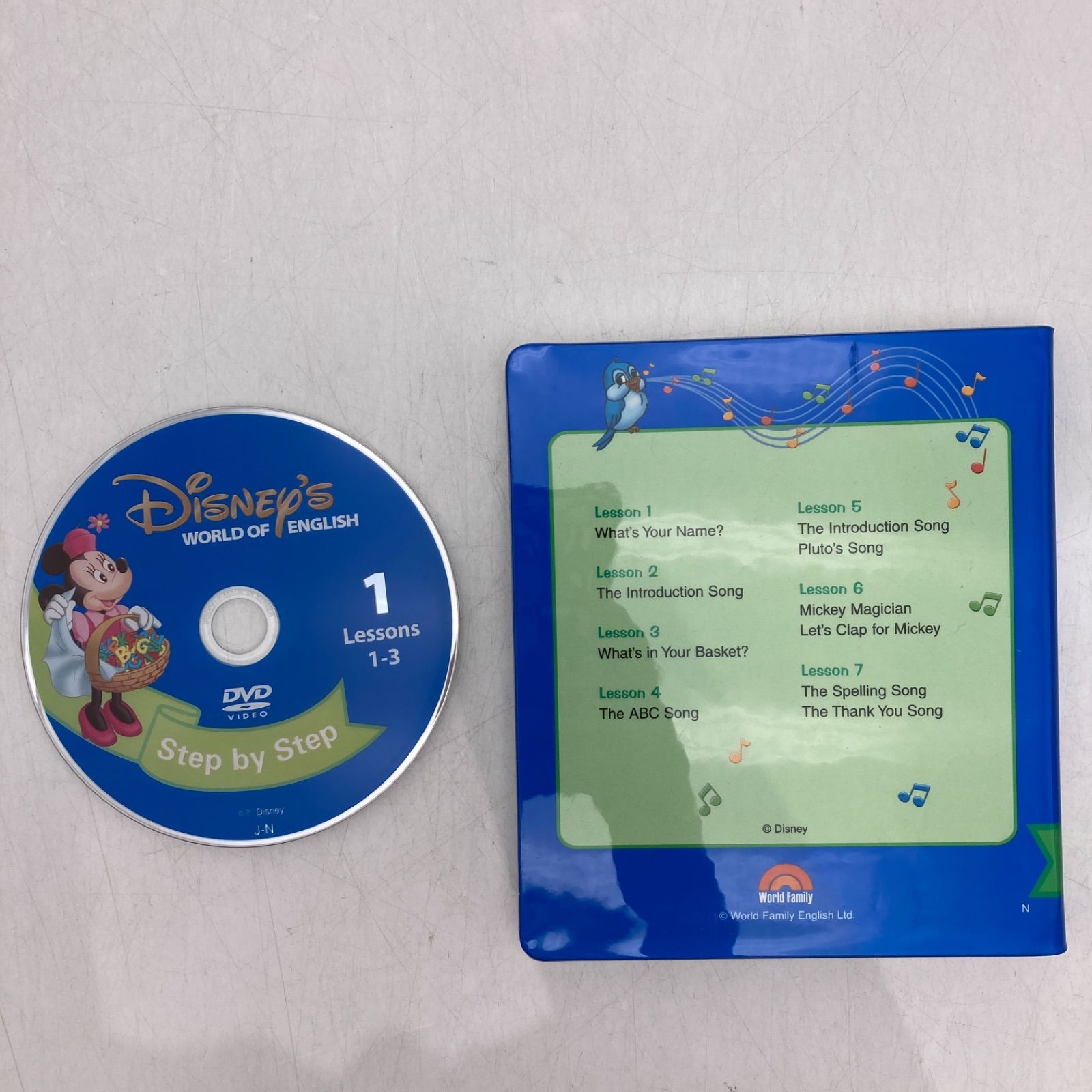 メインプログラム　絵本 CD ブルーレイ　ディズニー英語システム　200421 メインプログラム 絵本 CD DVD ディズニー英語システム DWE 807221