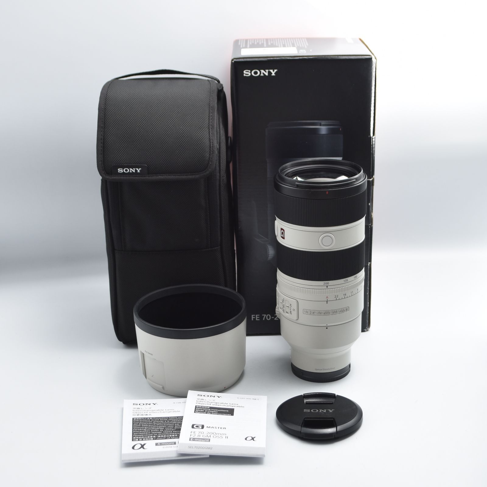 B#13794 T SONY(ソニー) 望遠ズームレンズ フルサイズ FE 70-200mm F2.8 GM OSS II G Master デジタル一眼カメラα[Eマウント]用 純正レンズ SEL70200GM2 157,200円