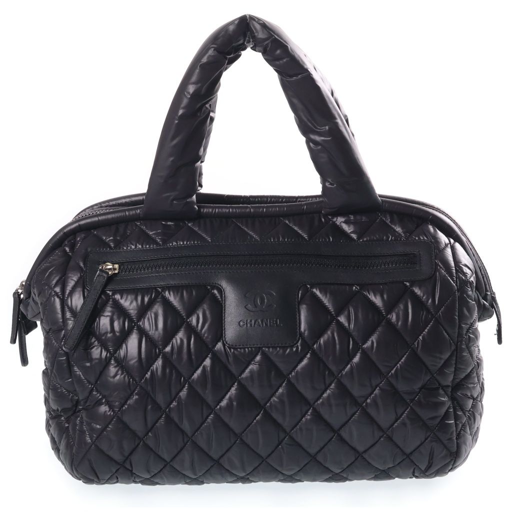CHANEL (シャネル) コココクーン トートバッグ ブラック キルティング 150,150円