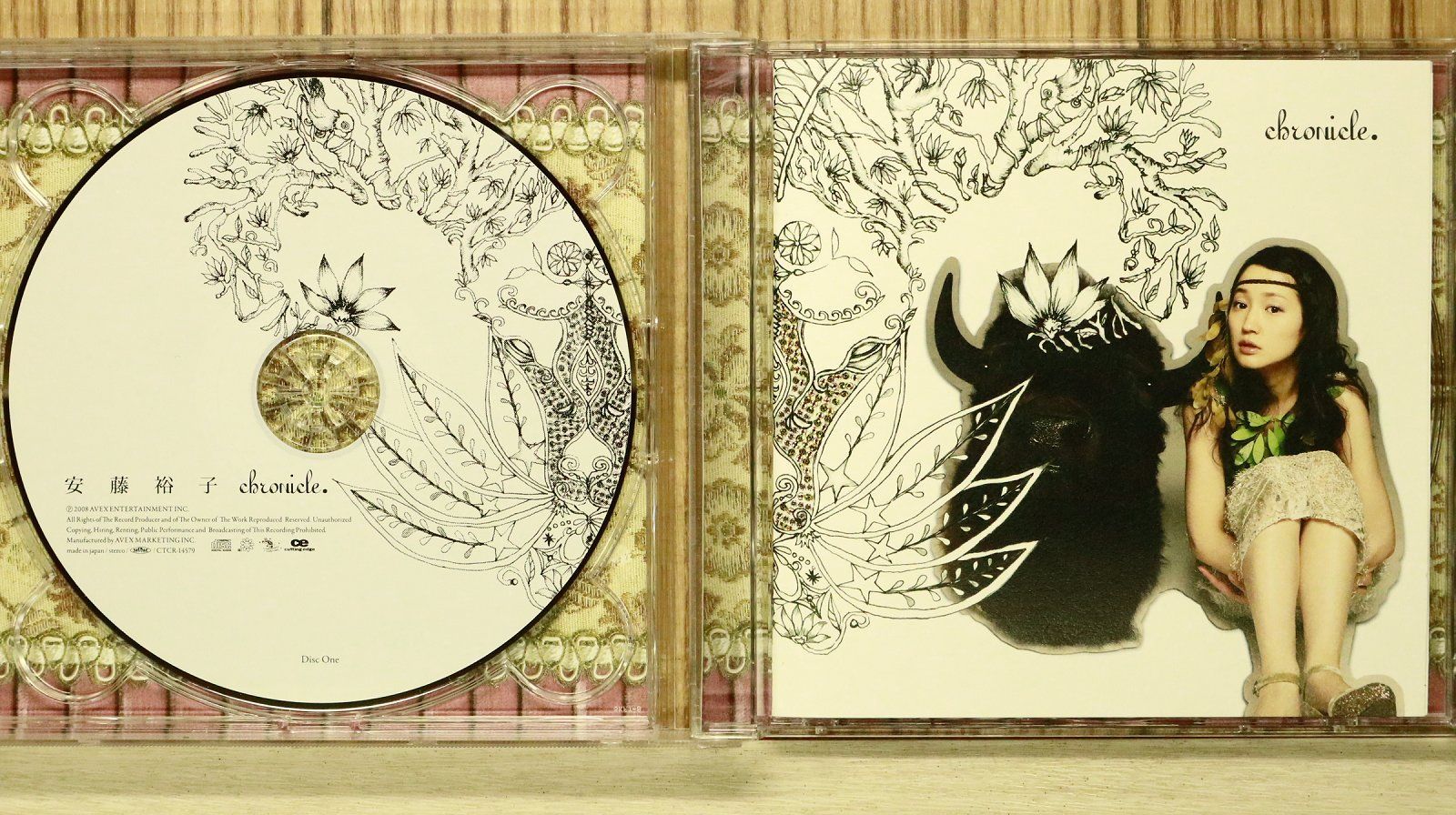 邦楽 ANDO YUKO Best Records 2LP 国内盤CD☆安藤裕子/YUKO ANDO□ chronicle.(DVD付) 【CTCR14579B