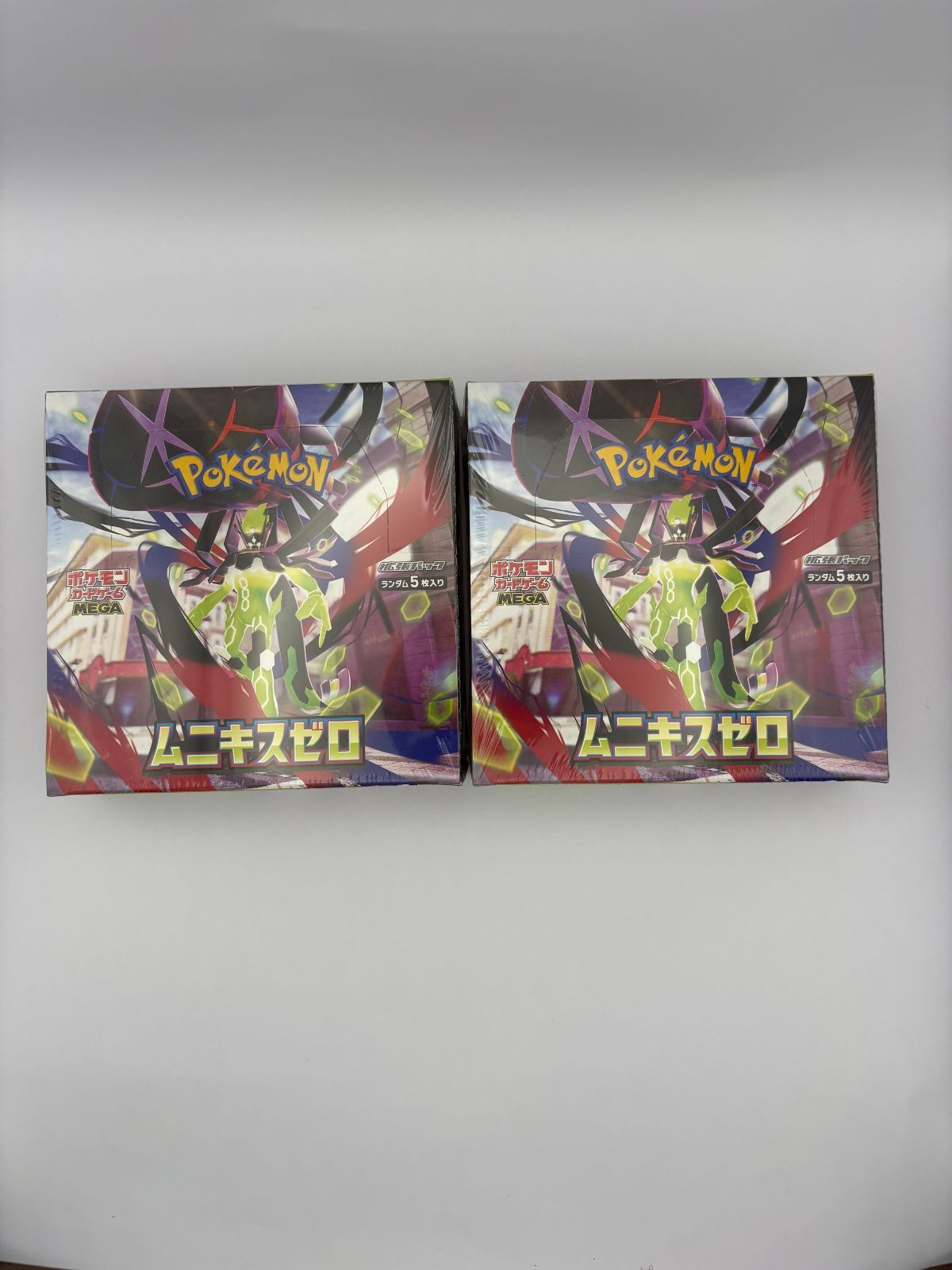 未開封シュリンク付き】ムニキスゼロ 2BOX ポケモンカード - メルカリ