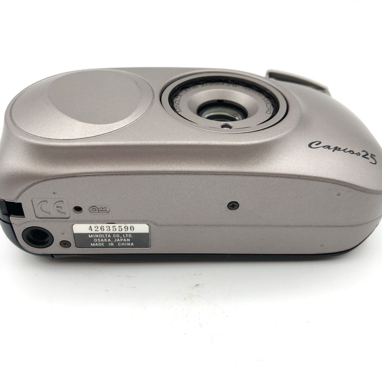 動作未確認】【ジャンク品】 MINOLTA ミノルタ Capios25 コンパクト