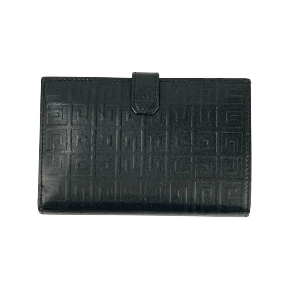 ジバンシー □美品□ Gカット 二つ折り 財布 ウォレット レザー
