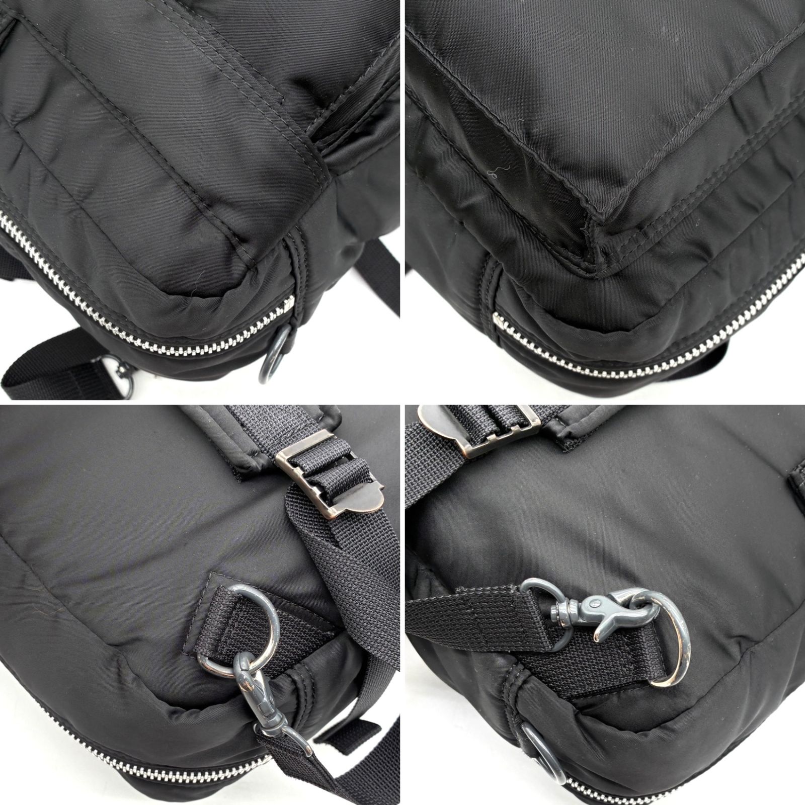 極美品✨ポータータンカー ビジネスバッグ3way A4可 ブラック リュック 極美品 PORTER ポーター タンカー 3way ビジネスバッグ リュック