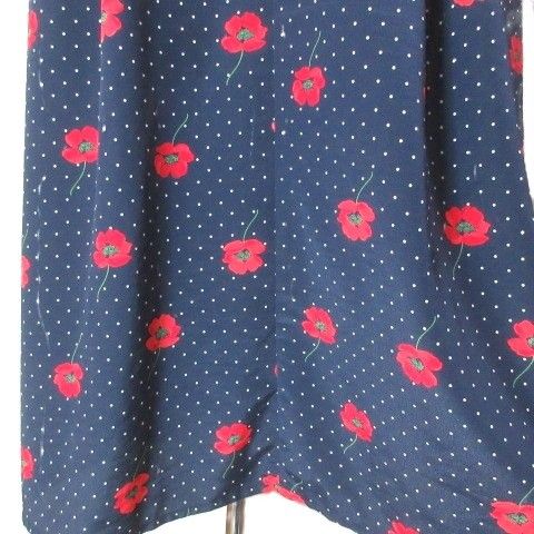 イエナ IENA 18SS フラワードットワンピース ロング キャップスリーブ