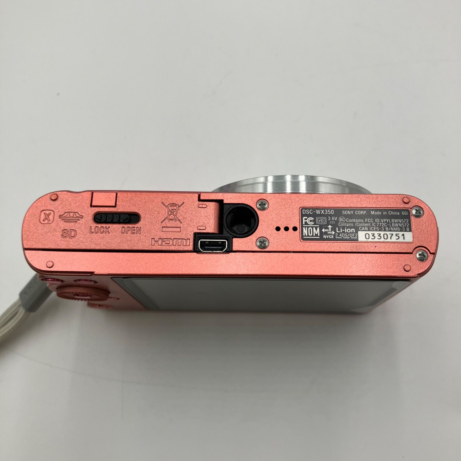 AA3465 SONY Cyber-shot DSC-WX350 ソニー デジタルカメラ 現状 - メルカリ