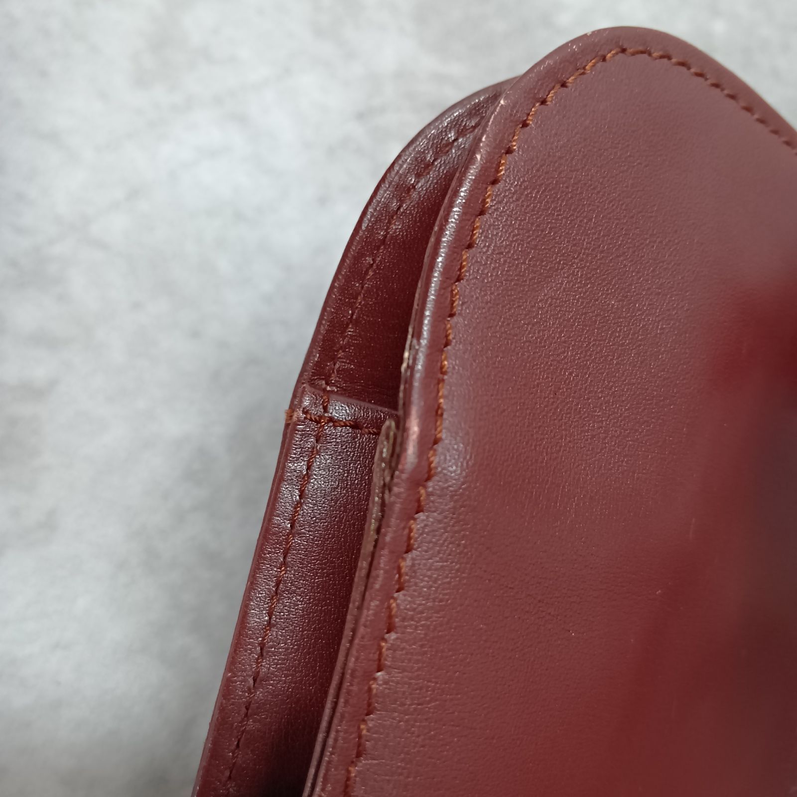 Cartier トートバッグ ボルドー 肩掛け ユニセックス カルティエ