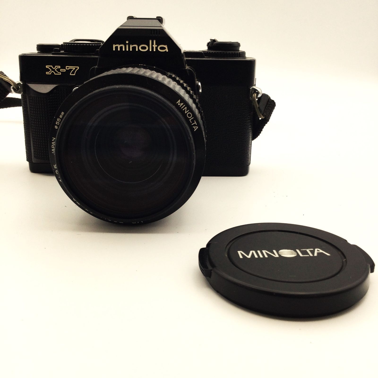Minolta X-7 一眼レフカメラ 35-70mmレンズ付き キャップ有り #i00415