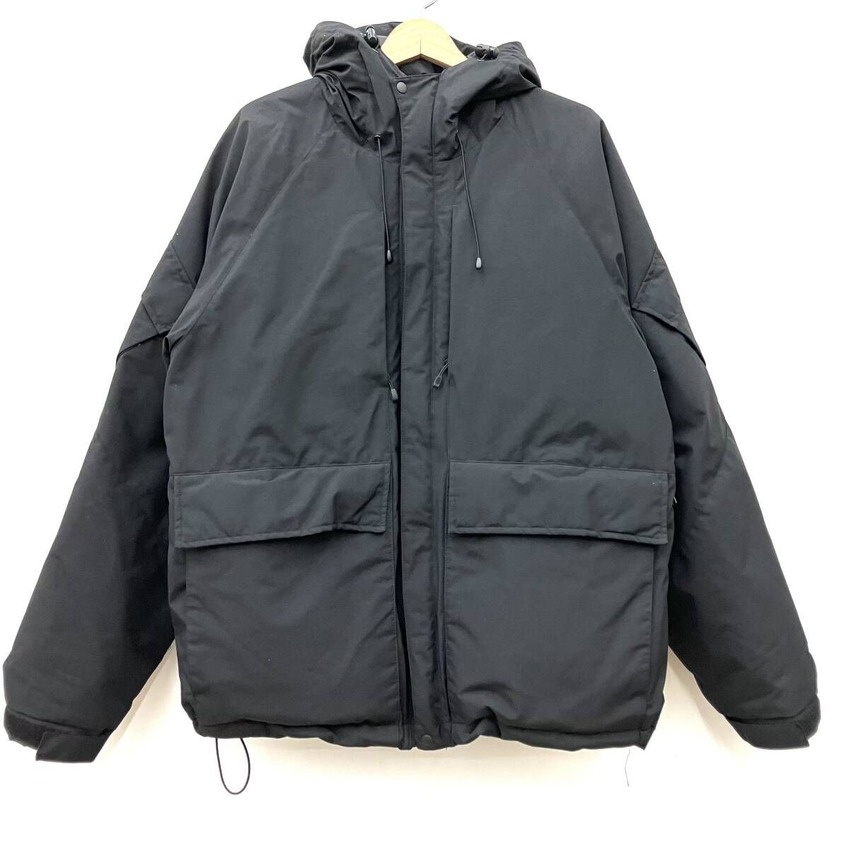 FREAK'S STORE フリークストア 233-1533 ダウンジャケット HOODIE DOWN ブラック サイズL