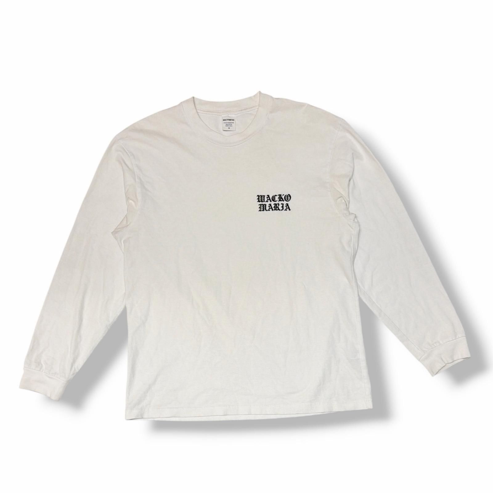 参考上代14300円 WACKO MARIA 25SS WASHED HEAVY WEIGHT CREW NECK