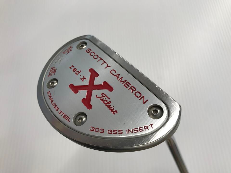 タイトリスト　SC レッドX　パター　中古　ゴルフドゥ！NEXTさいたま三室店【最短即日発送】
