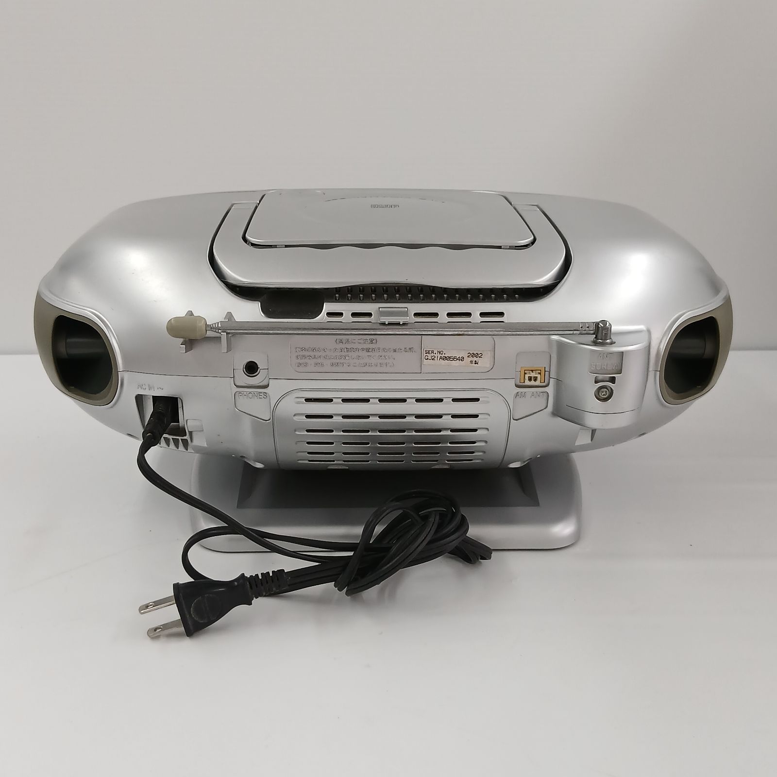 Panasonic パーソナルMDシステム RX-MDX60 動作品 MDラジカセ/K-4356