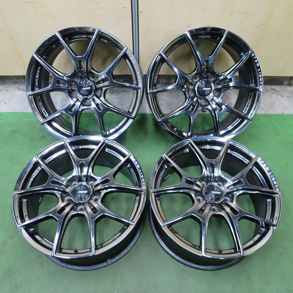 4本価格◎RAYS gram LIGHTS GL-57FXZ 18インチ ホイール レイズ グラムライツ 18×8J PCD114.3/5H◎6090903NGホ 85,140円