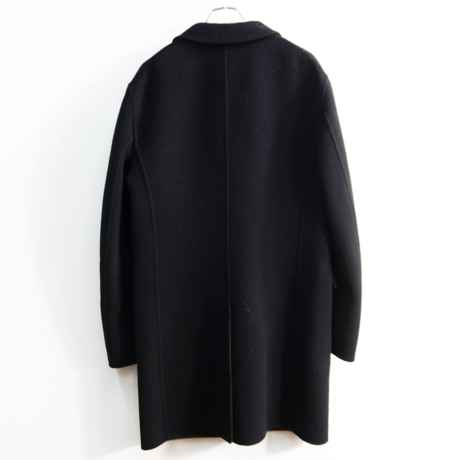 美品/2016AW】 JIL SANDER 【メルトンウール チェスター コート】50