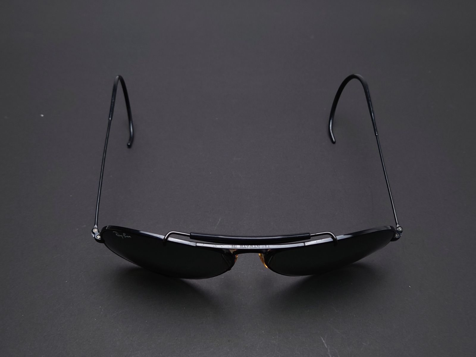 Ray-Ban B&L USA製 80s Outdoorsman 両側BL砂打ち サングラス レイバン