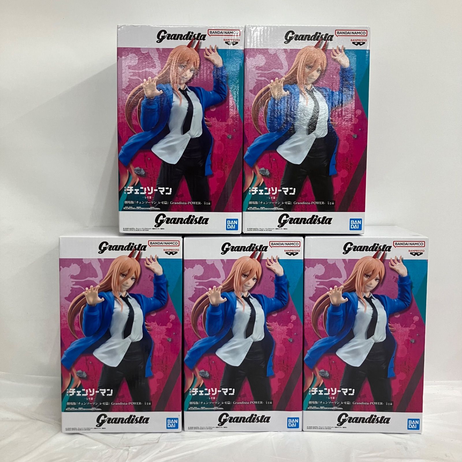 チェンソーマン Grandista パワー フィギュア 10個セット 未開封 チェンソーマン Grandista フィギュア パワー 5個セット LF9D77