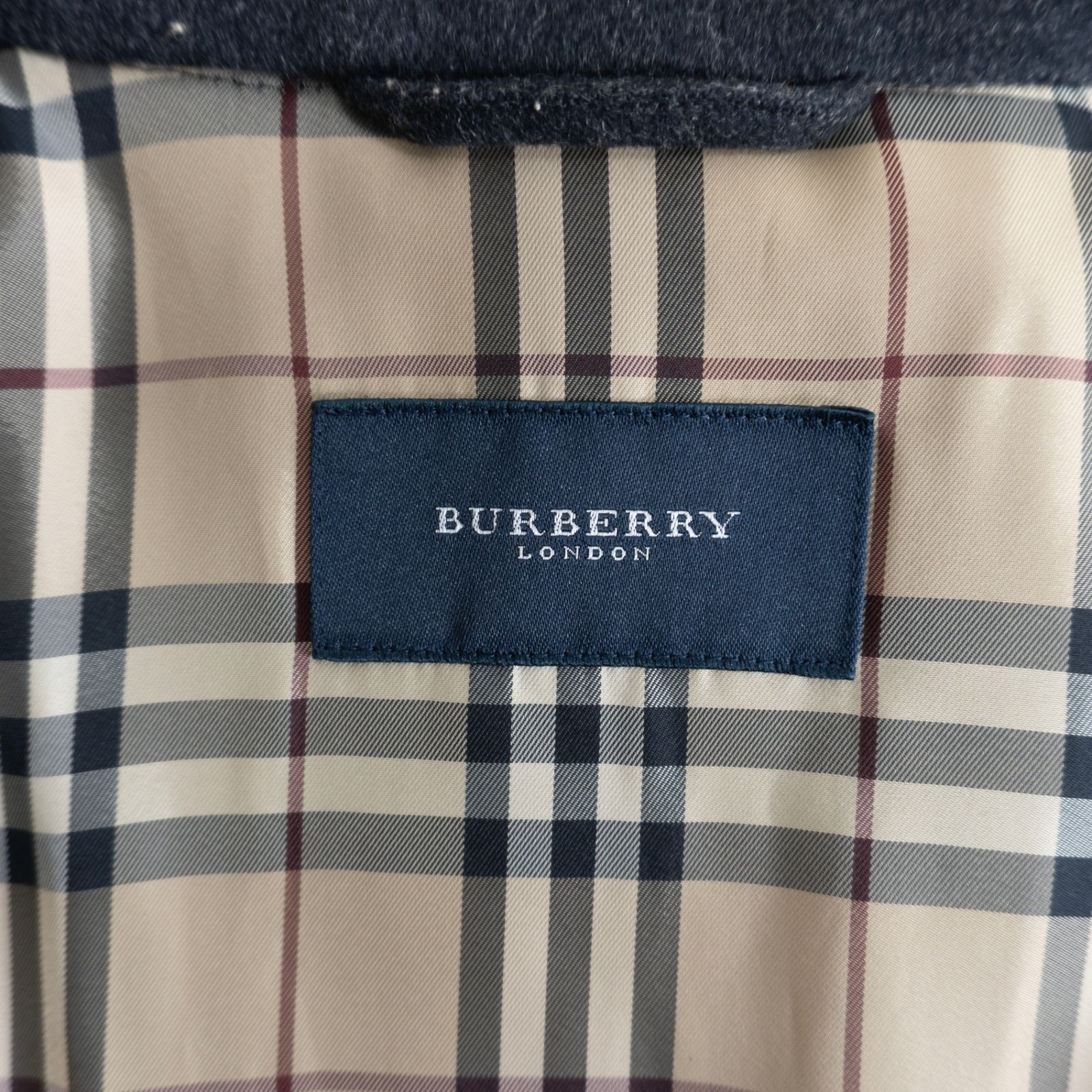 美品】 BURBERRY LONDON 【ウール カシミヤ スイングトップ ジャケット