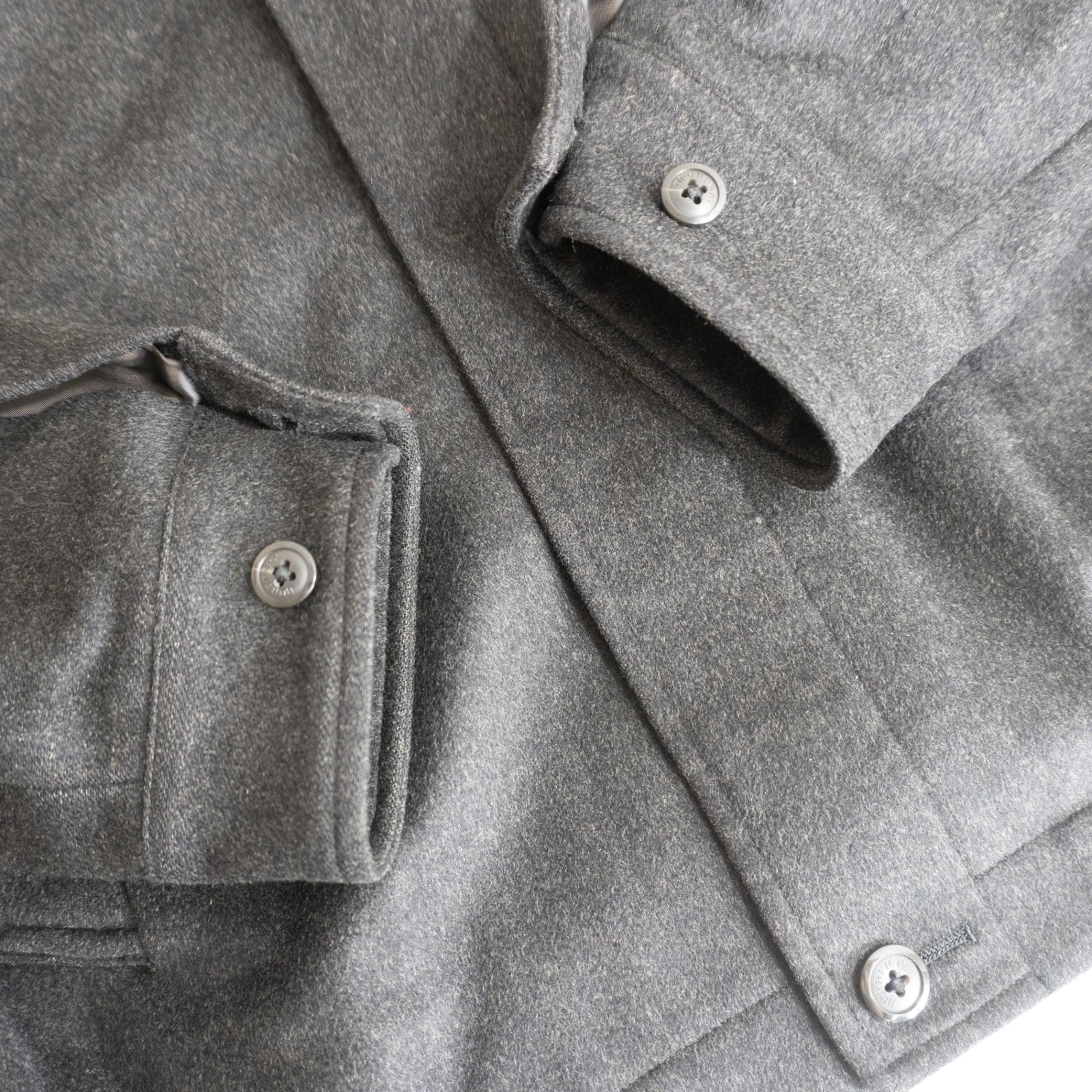 美品】 BURBERRY LONDON 【ウール カシミヤ スイングトップ ジャケット
