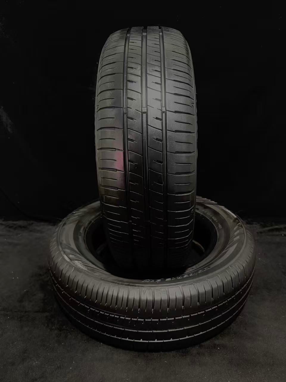 21年製 中古タイヤ2本セット MAXRUN EFFICIA 195/65R15 91H 8分山