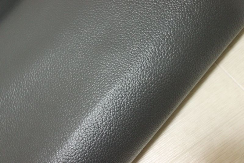 ✨激渋✨ 【馬革】 ホースレザー ダークグレー コート 希少品 未使用級 タグ付 ダークグレー 200ds クロム革 牛革 国産 レザー シボ型押し はぎれ 一