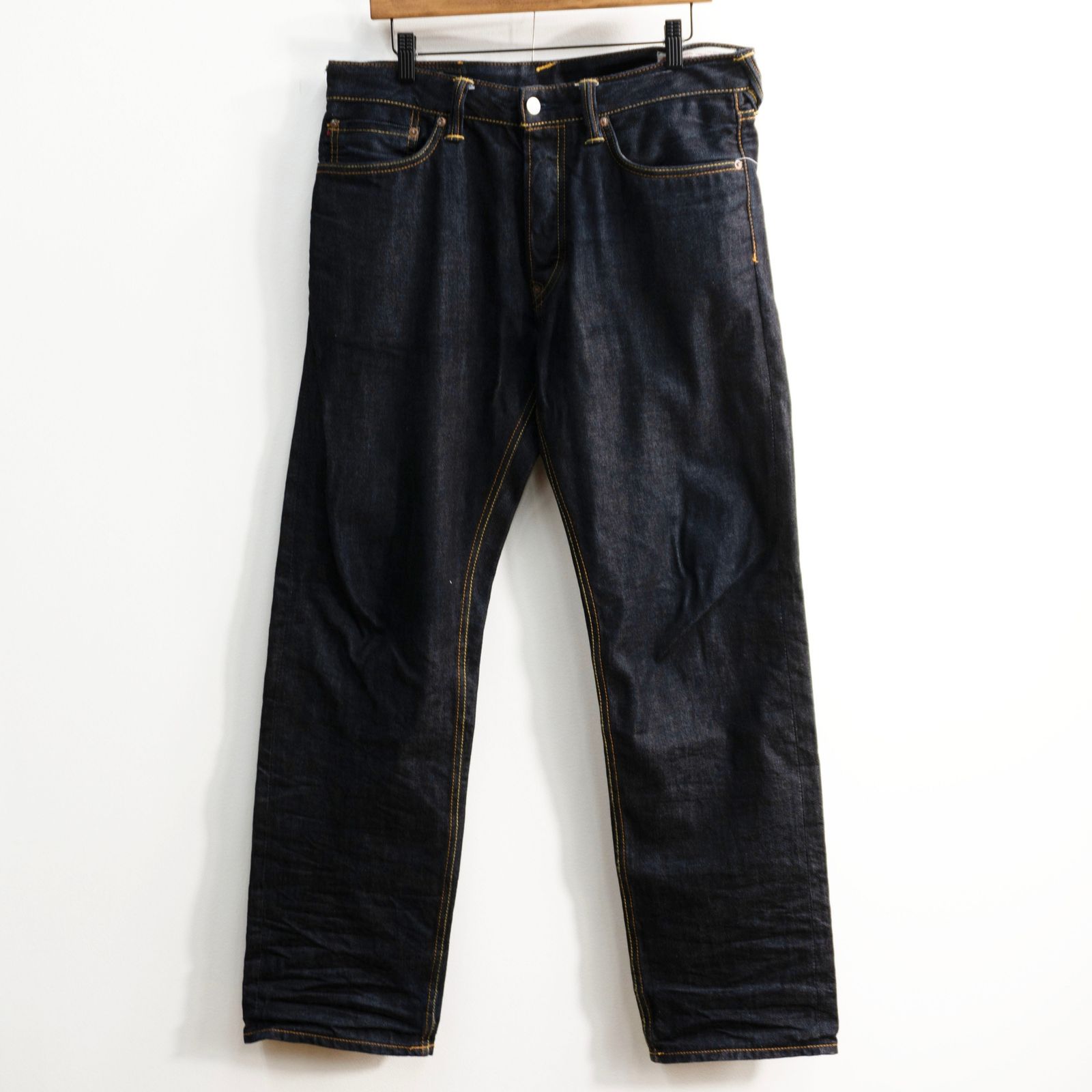 EVISU Lot 2000 デニムパンツ 29x34 雰囲気抜群/濃紺】EVISU 【LOT.2000 デニムパンツ】31×34 カモメ