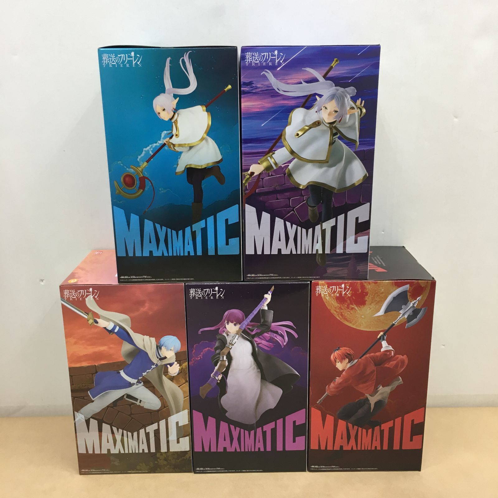 未開封 葬送のフリーレン MAXIMATIC フリーレン ヒンメル フェルン