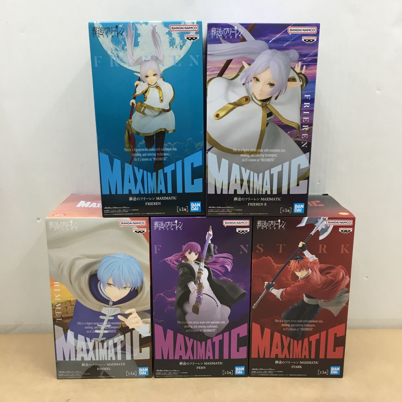 未開封 葬送のフリーレン MAXIMATIC フリーレン ヒンメル フェルン