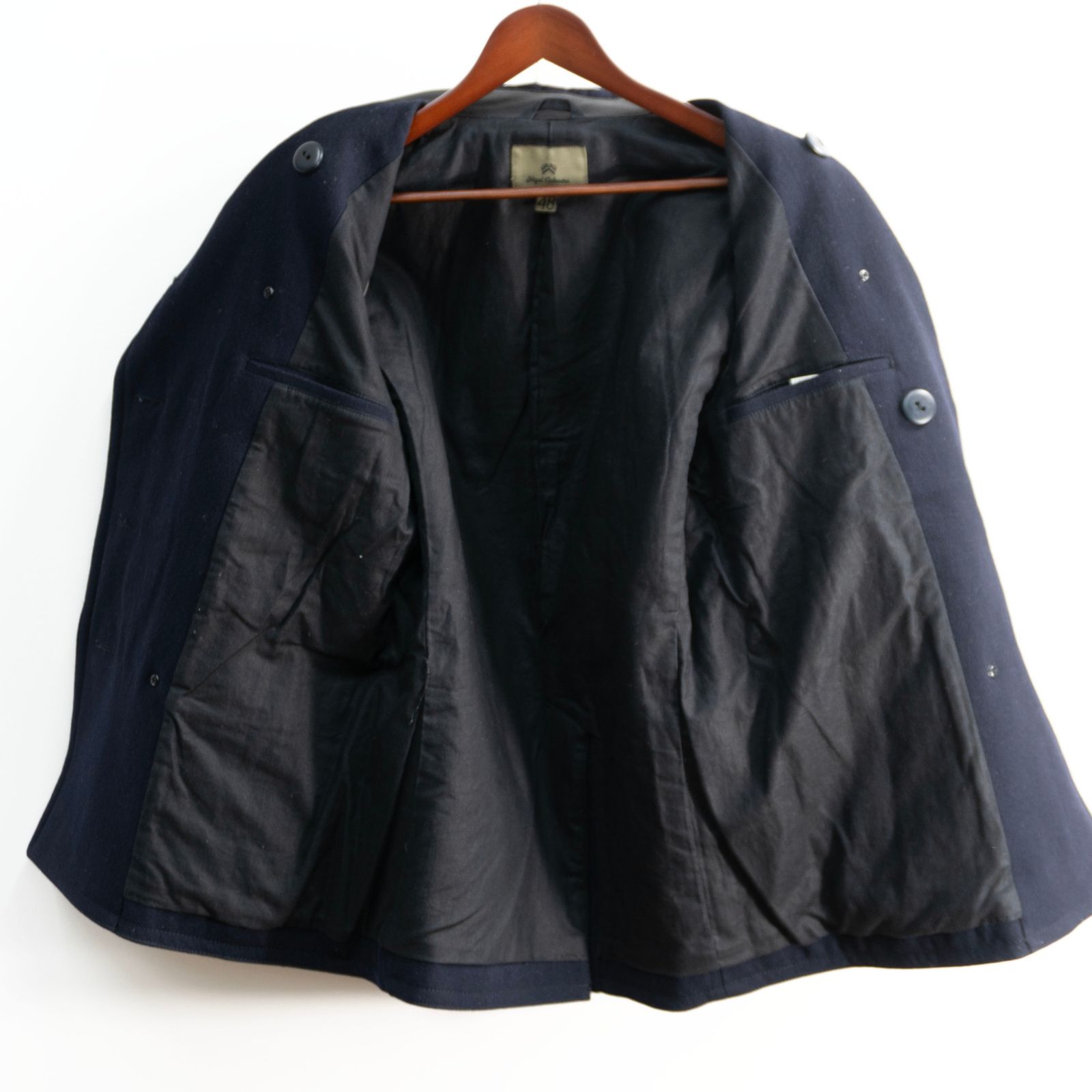 美品】NIGEL CABOURN【MILITARY PEA COAT】48 ナイジェルケーボン