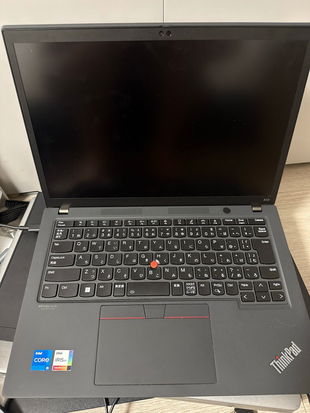 【ジャンク・通電しません】Lenovo ThinkPad X13 Gen 3 21BN0025JP 13.3型 第12世代 Core i5-1235U 16GB NVMe SSD256GB付き 部品取り・修理前提
