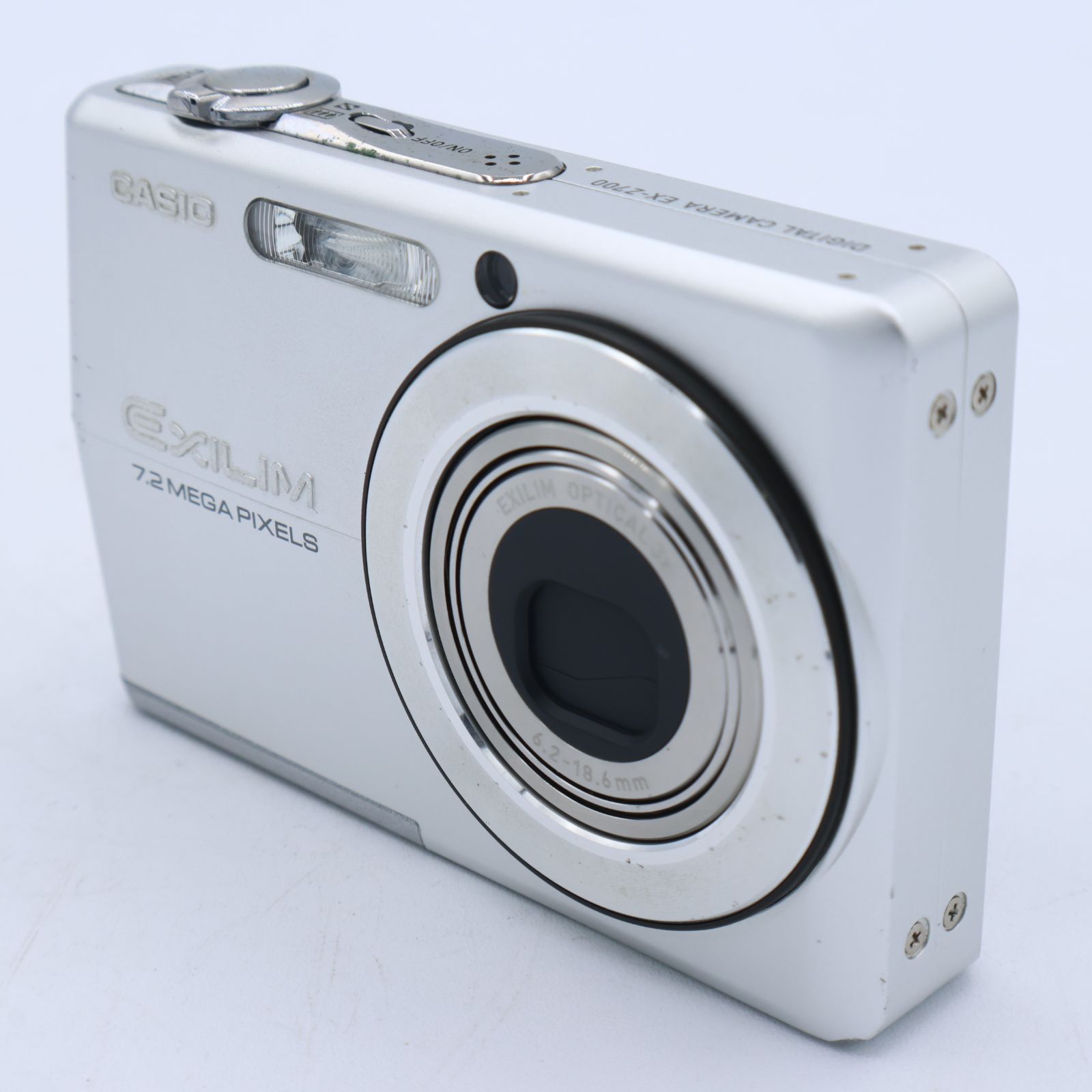 CASIO カシオ デジタルカメラ EXILIM ZOOM EX-Z700 シルバー