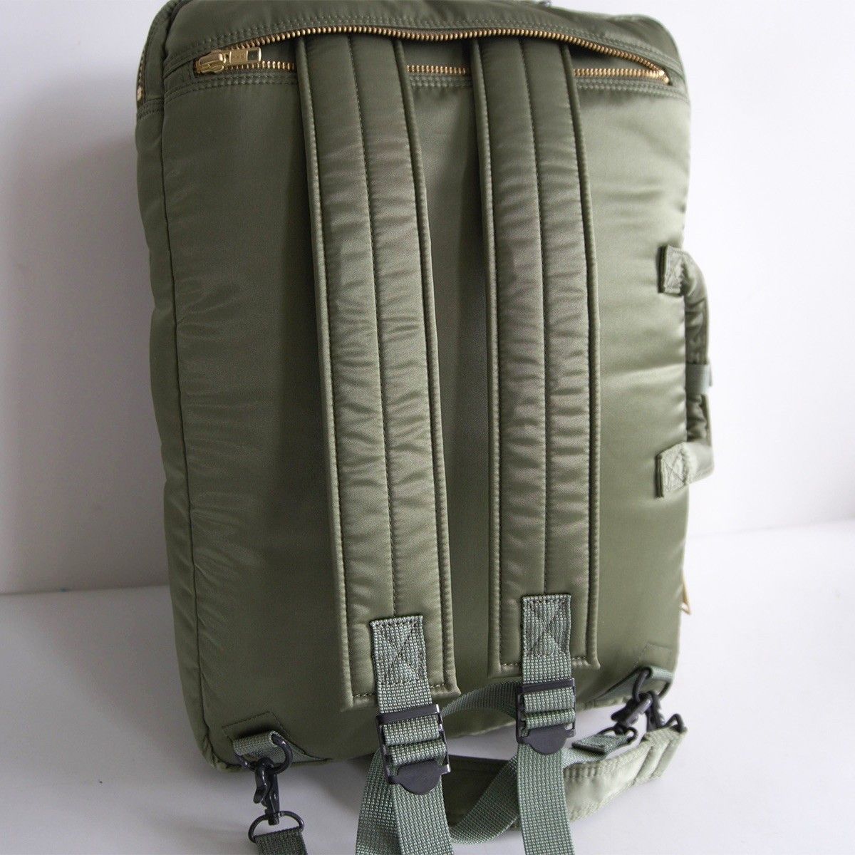 美品】PORTER 【タンカー 2室 3WAY ブリーフケース】ポーター セージ