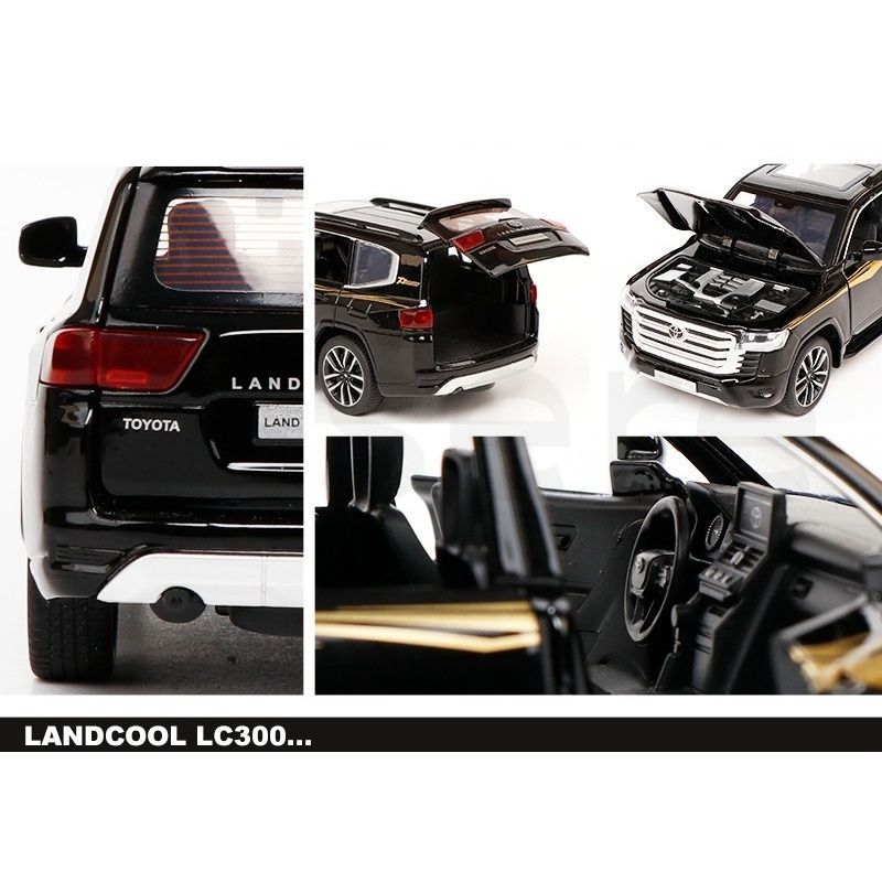 トヨタ ランドクルーザー LC300 1/32 ダイキャスト ミニカー 70周年 トヨタ ランドクルーザー LC300 1/32 ダイキャスト ミニカー 70周年