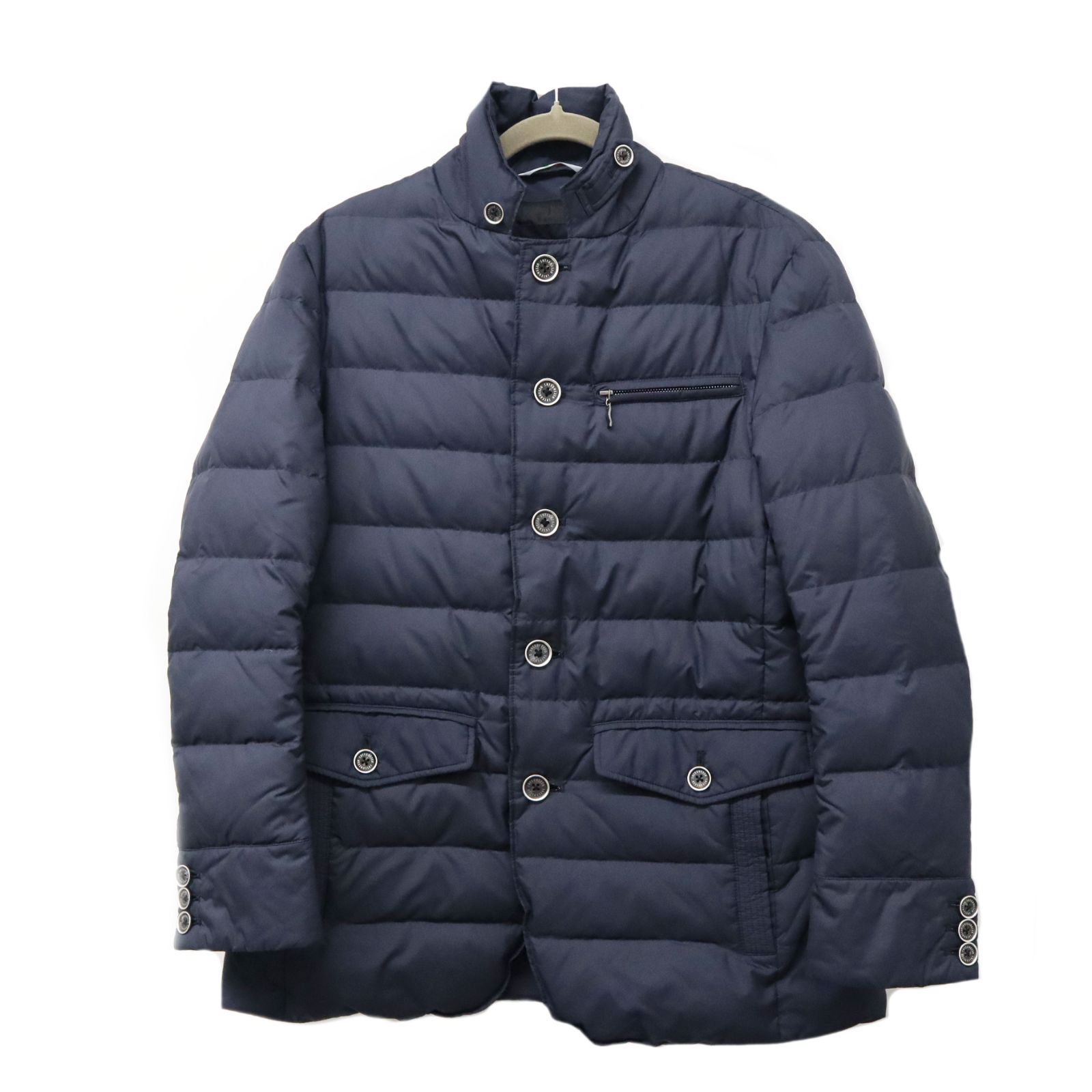 [Used] INTERMEZZO Down Jacket Jackets Winter clothes Outerwear Women's and Men's Navy Apparel Brand - Free Shipping